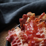 Duroc-Bacon geräuchert